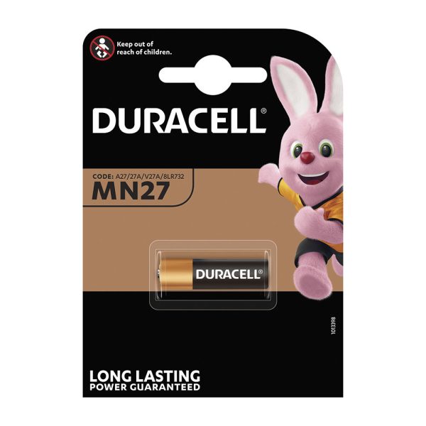 PILAS ALCALINAS DURACELL LONG LASTING POWER A27/V27A