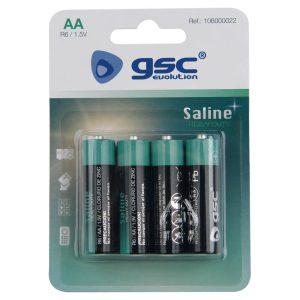PILA GSC EVOLUTION SALINA R6 (AA) BLÍSTER 4UD